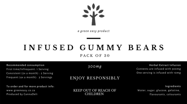 Infused Gummy Bears